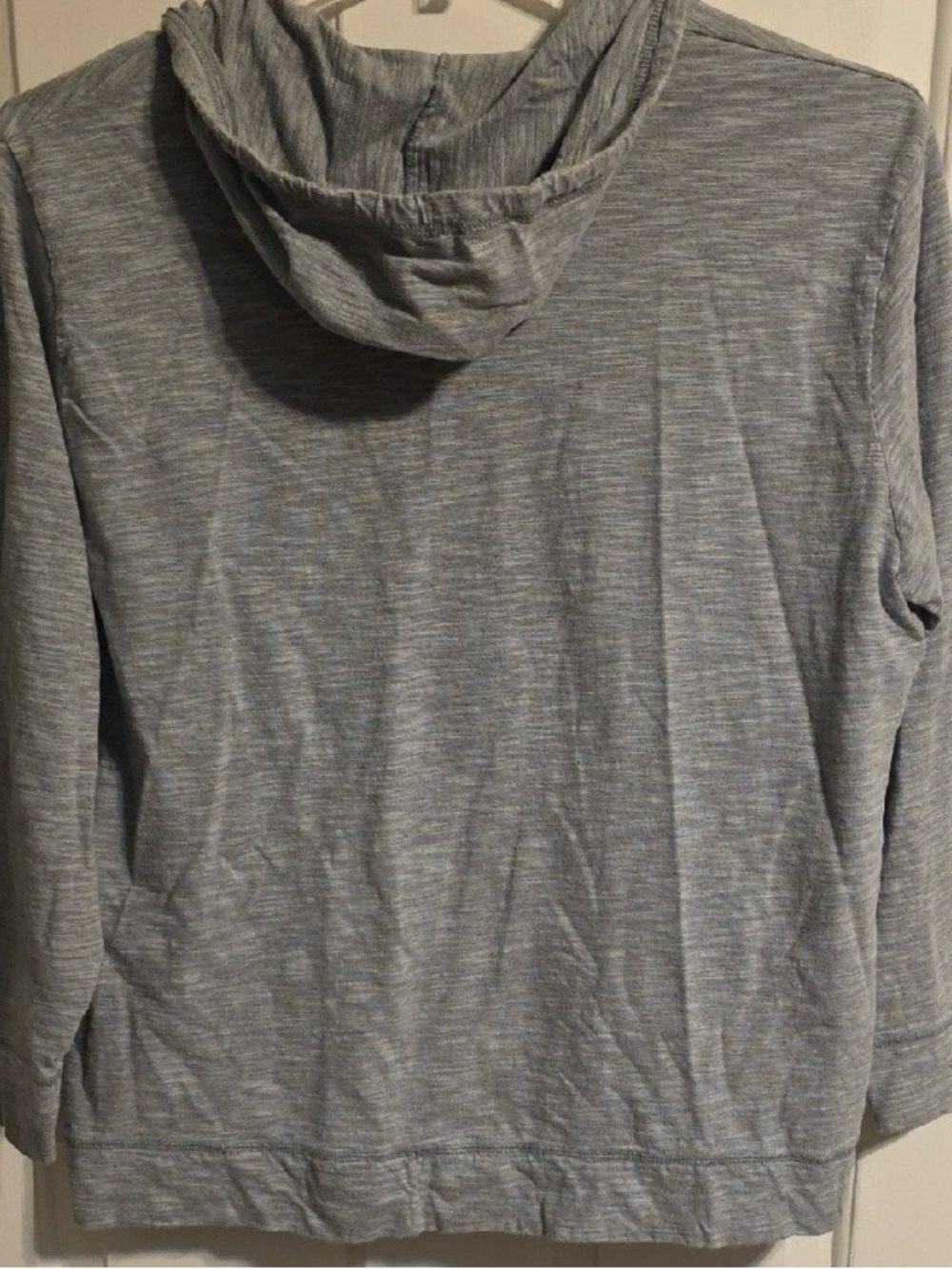 Just My Size Light Gray Hooded Sweatshirt